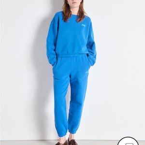 American Vintage Women’s Jogger Sweatpants. Light blue. Size S. New with tags.